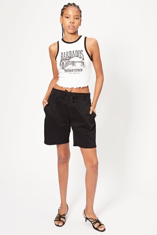 Camisola de alças - Branco