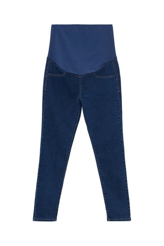Jeggings de grávida - Azul-marinho