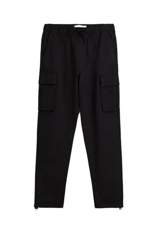 Calças cargo - Preto