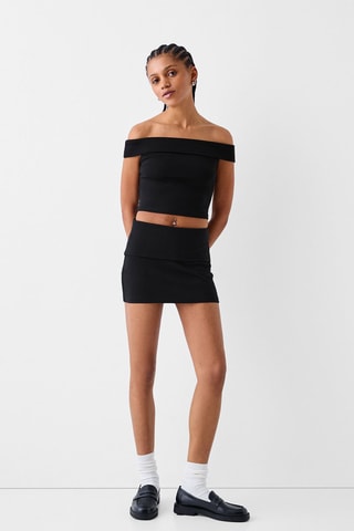 Crop top - Preto