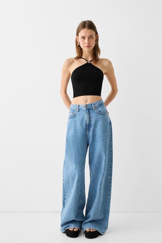 Crop top - Preto