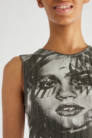 Crop top - Antracite