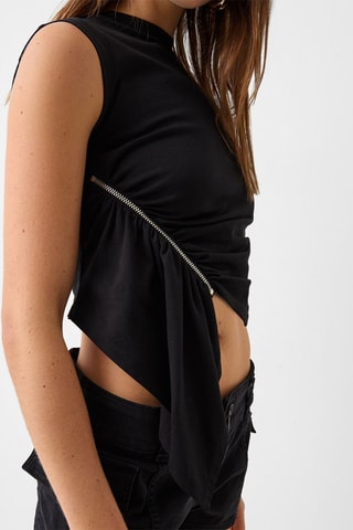 Crop top - Preto