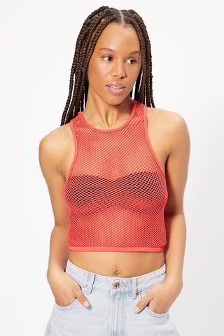 Crop top Vermelho
