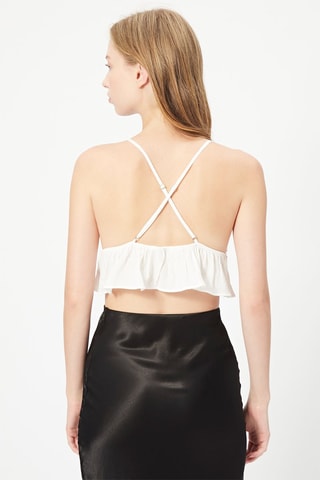Crop top Branco