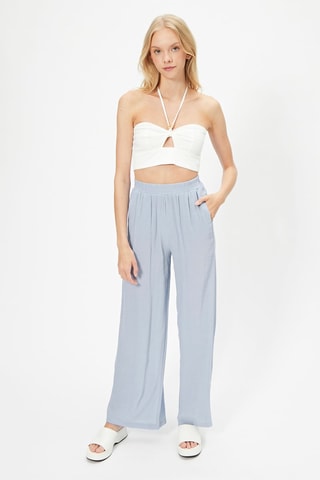 Crop top Branco