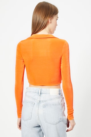 Crop top Laranja
