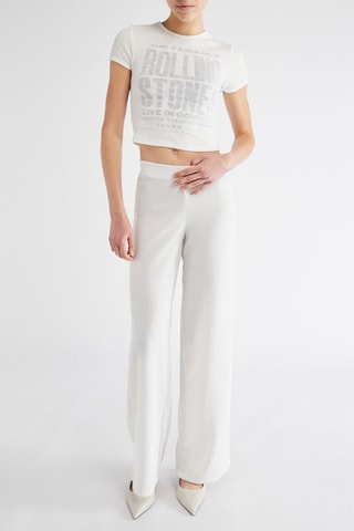 Crop top Rolling Stone - Branco