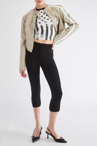 Crop top - Antracite
