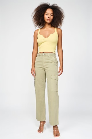 Crop top - Amarelo