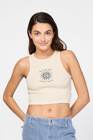 Crop top - Bege