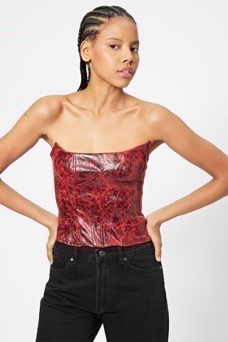 Top-caicai - Vermelho e preto