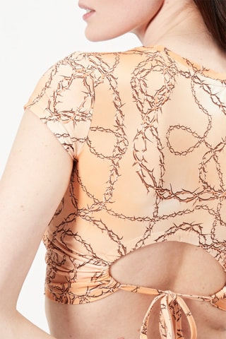 Crop top Coral