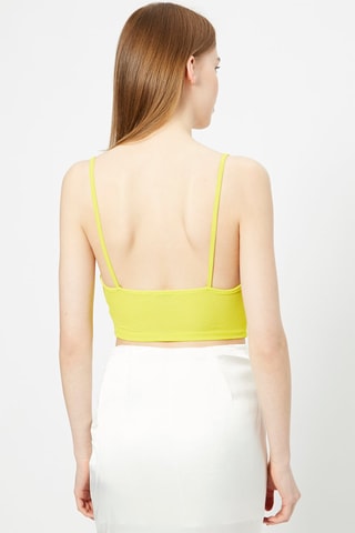 Crop top Verde-claro