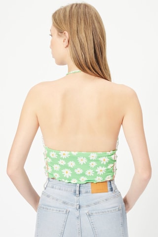 Crop top Verde-claro