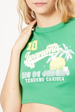 Crop top Verde