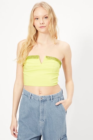 Crop top corpete Verde