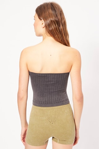 Crop top caicai - Cinzento
