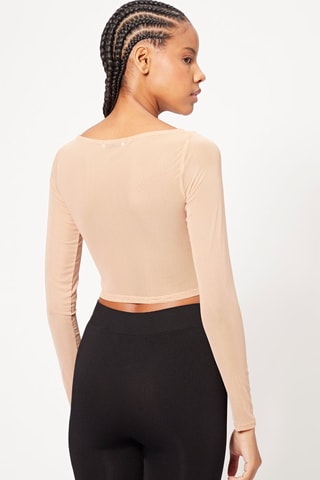 Crop top - Bege