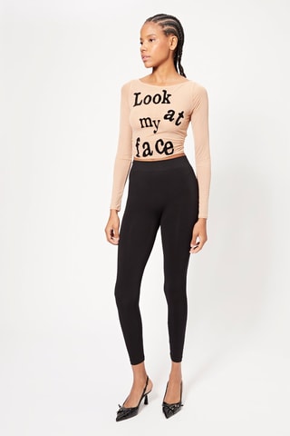 Crop top - Bege