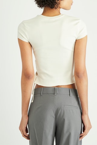 Crop top - Esbranquiçado