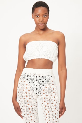 Crop top corpete Branco