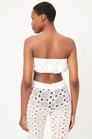 Crop top corpete Branco