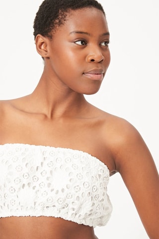 Crop top corpete Branco