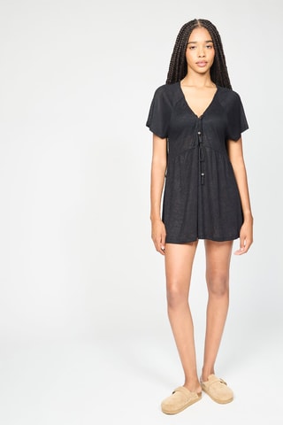 Vestido trapézio - Preto