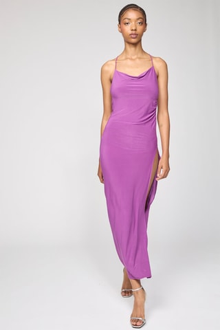 Vestido comprido - Violeta