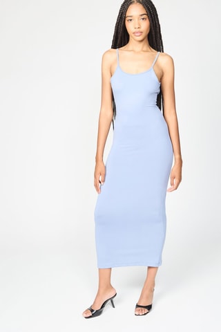 Vestido justo - Azul