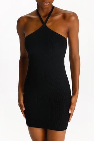 Vestido justo - Preto