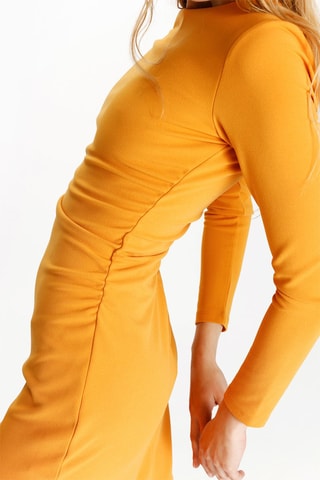 Vestido curto - Laranja