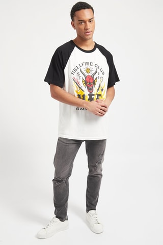 T-shirt Branco e preto