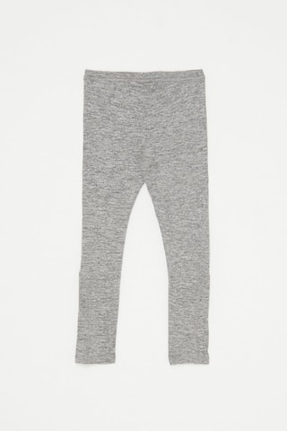 2 leggings Cinzento-claro mesclado e azul-marinho