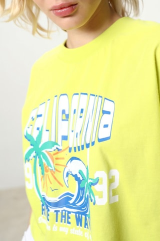 Crop Top Limoengroen