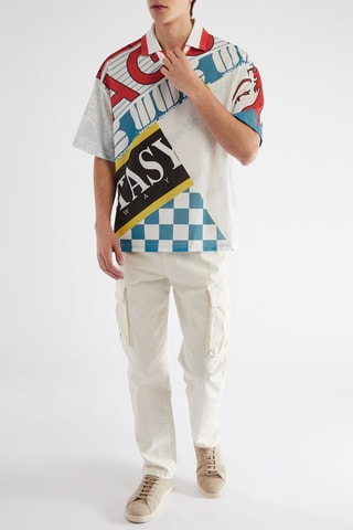 T-shirt oversize - Branco