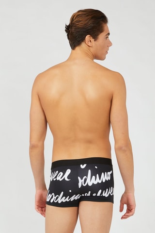 Boxers Preto e branco