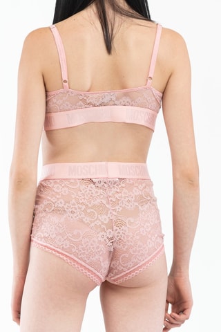Shorties cintura subida Rosa-claro