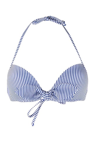 Haut de maillot - Bleu et blanc