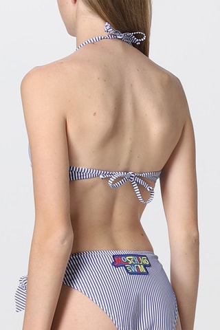 Haut de maillot - Bleu et blanc