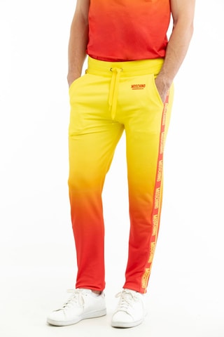 Calças tie and dye - Amarelo e laranja