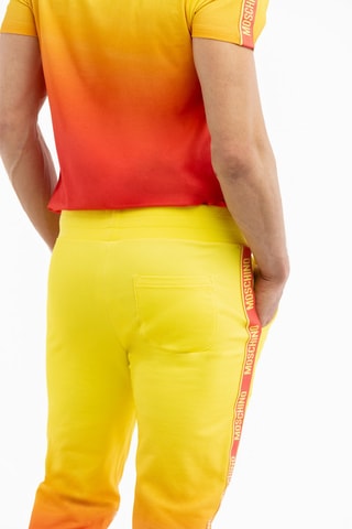 Calças tie and dye - Amarelo e laranja
