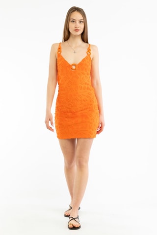 Vestido de praia - Laranja