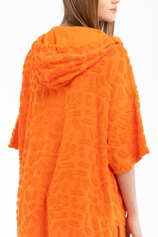 Vestido de praia no capuz - Laranja