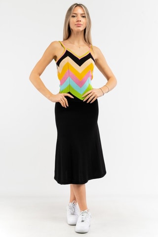 Vestido - Preto e amarelo