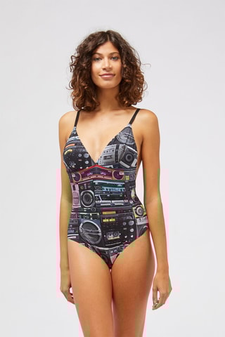 Body Cinzento e preto