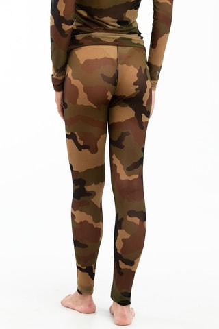 Leggings Caqui e castanho
