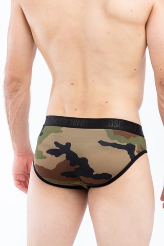 Cueca Preto e castanho