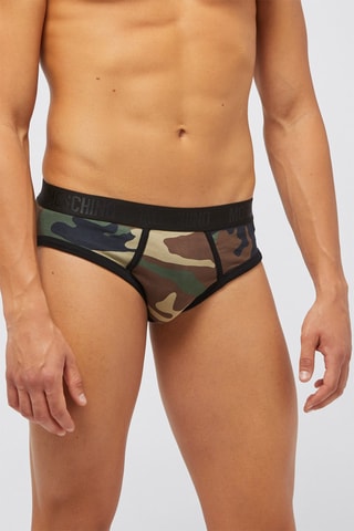 Cueca Preto e castanho